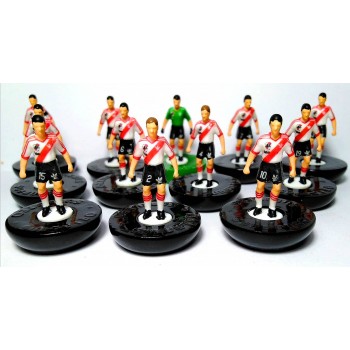 Subbuteo Andrew Table Soccer River Plate 1986 Copa Libertadores Winners on Classic Hasbro bases